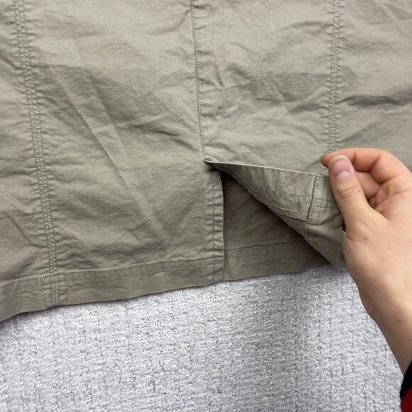VTG Chlorophylle Skirt Women Sz 14 Beige Outdoor Made in Canada Casual - Picture 9 of 14